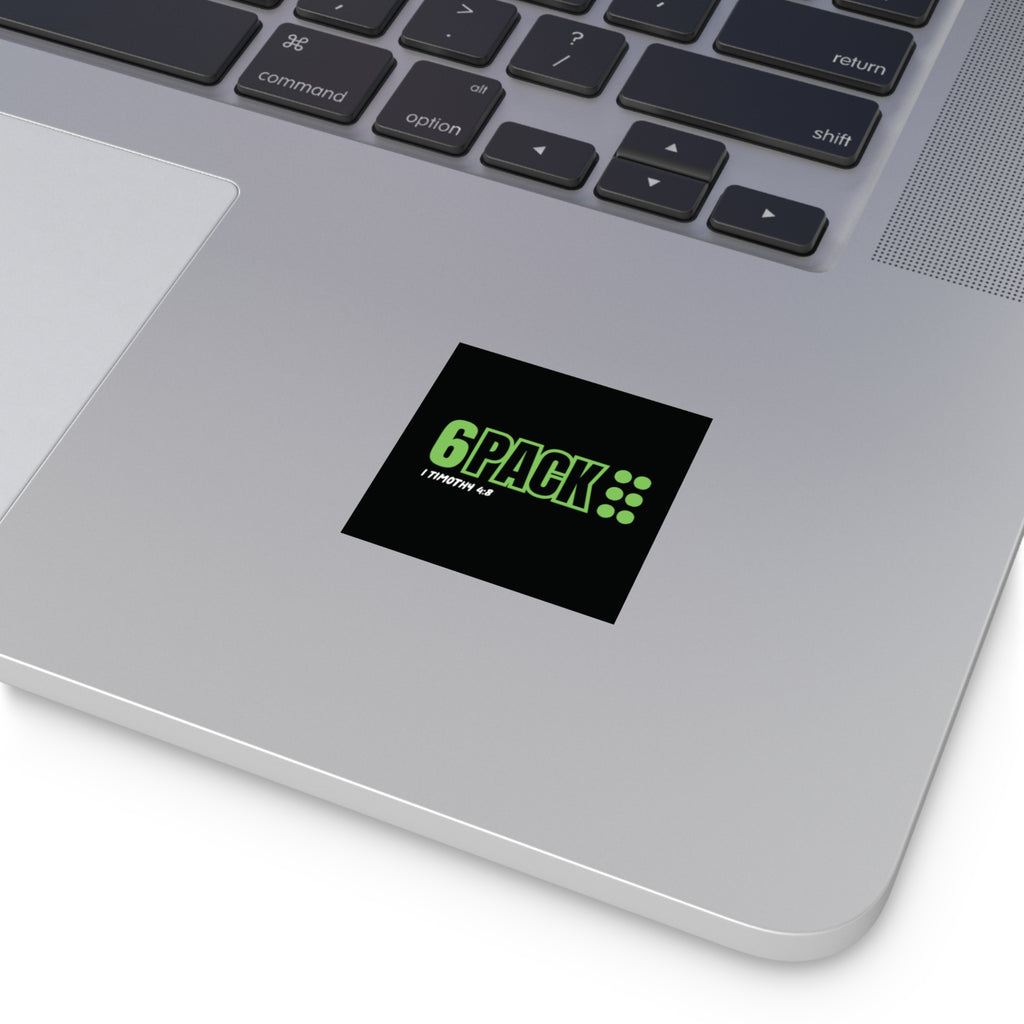 6PACK Sticker (Square)