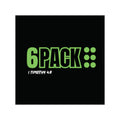 6PACK Sticker (Square)