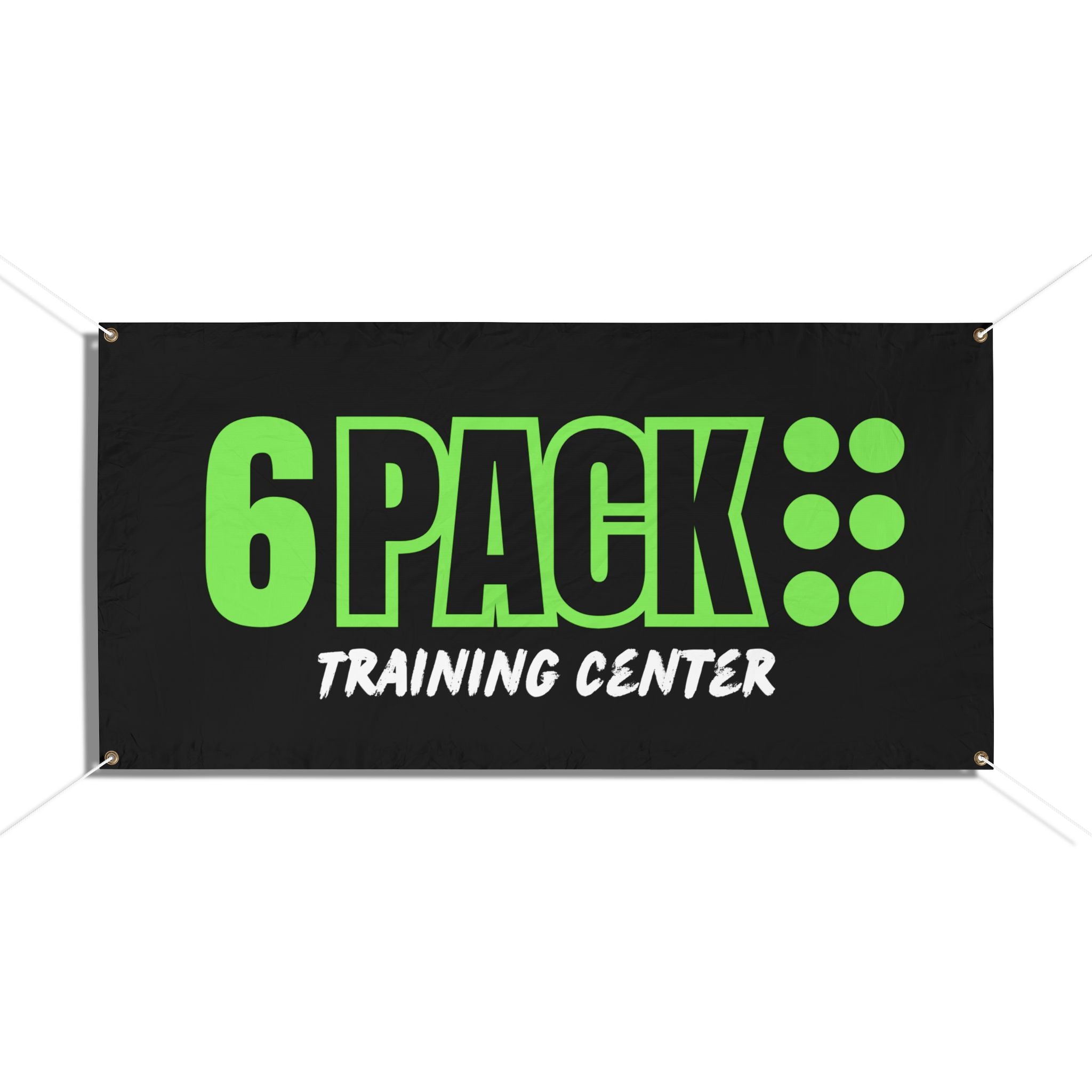 6PACK Training Center Vinyl Outdoor Banner
