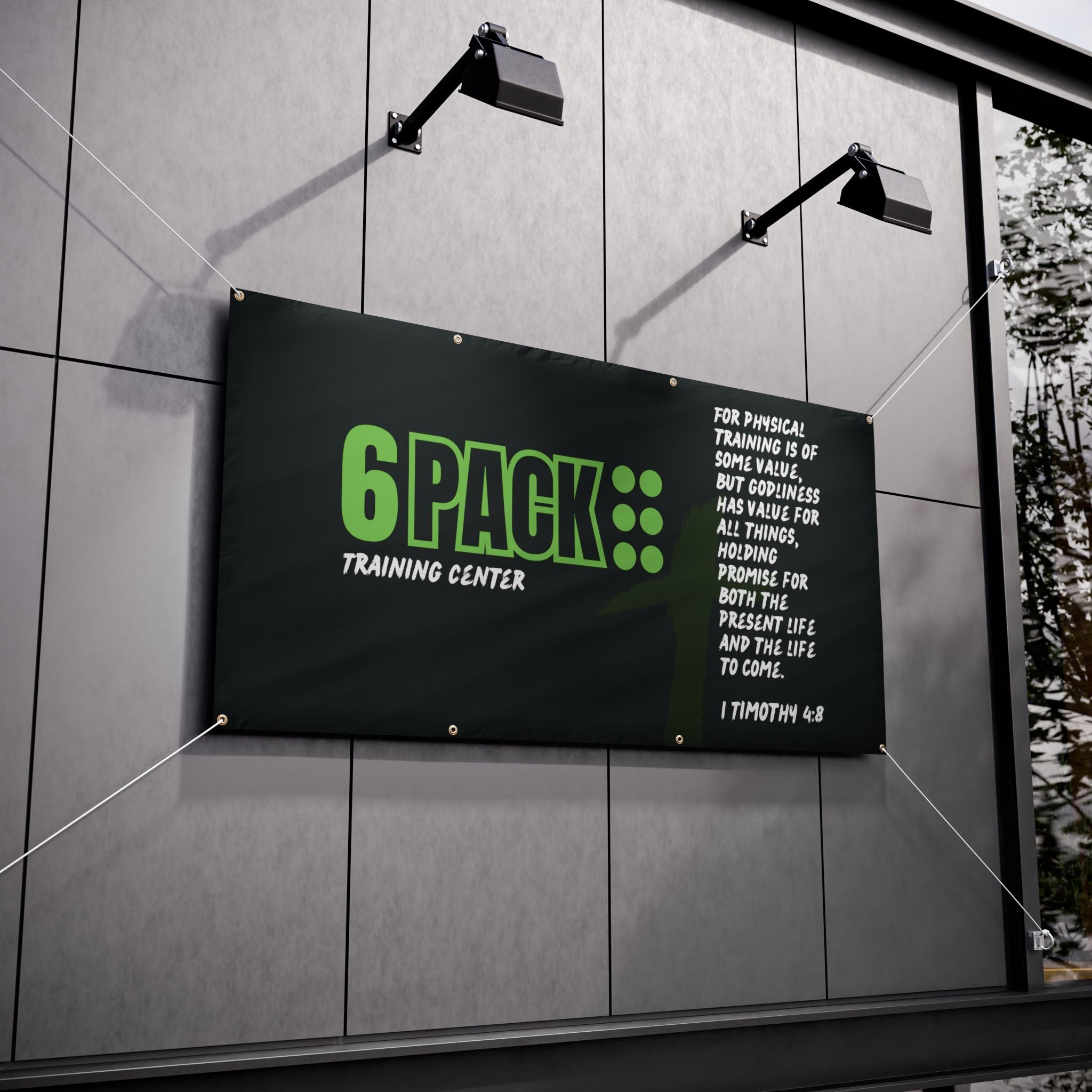 6PACK Vinyl Outdoor Banner