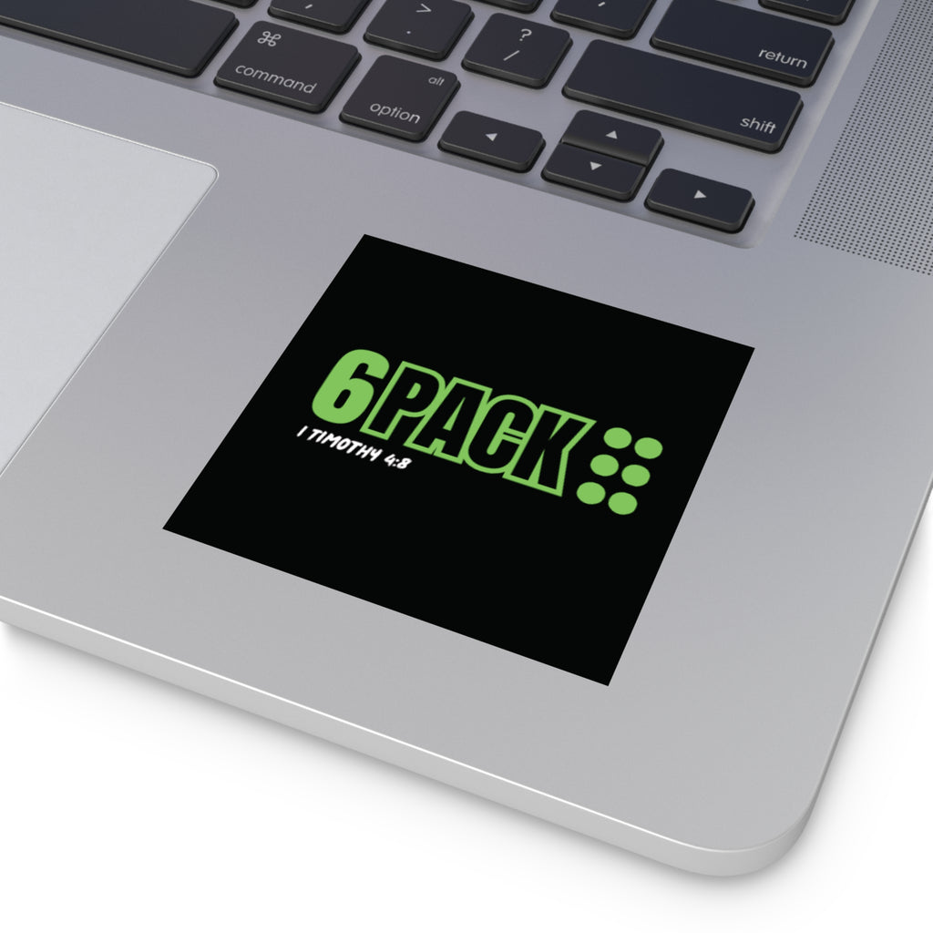 6PACK Sticker (Square)