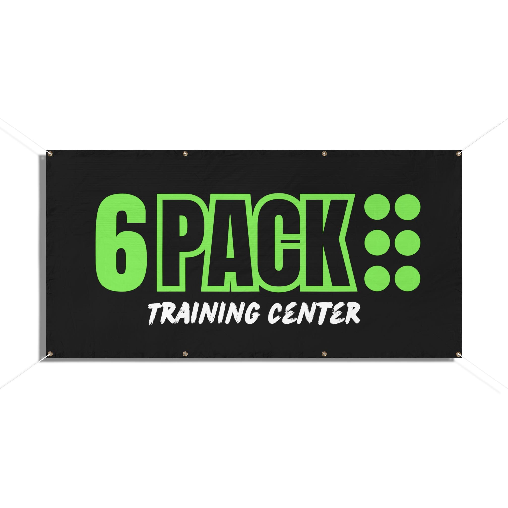 6PACK Training Center Vinyl Outdoor Banner